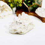 Crystal Quartz Cluster Candle Holder (RK2-28)