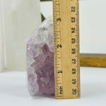 Amethyst Cluster Semi Polished Crystal Point Natural Stone OOAK