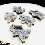 Chalcedony Ghost Cabochons Halloween Decor