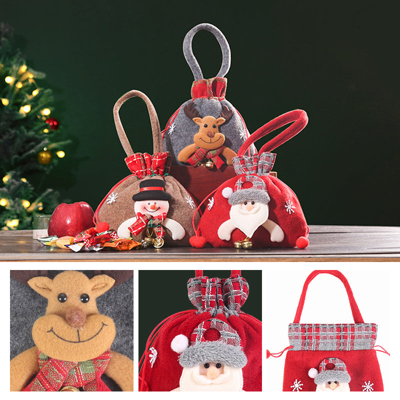 🍎Christmas Gift Bags Zipper Design