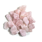 Rose Quartz Rough Stones - 1 lb Bag - Raw Chunks Rough Stone - Pink Stones (TS-171)