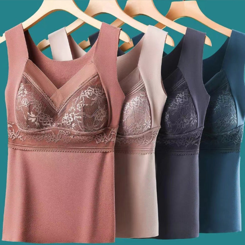 2-in-1 Built-in Bra Thermal Underwear