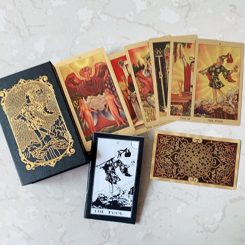 Explore the Mystical World of Tarot Gold Foil Tarot