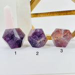 Amethyst Crystal Dodecahedron YOU CHOOSE