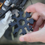 Amenitee 18-in-1 stainless steel snowflakes multi-tool