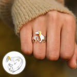 Pure Unconditional Love Sausage Dog Ring