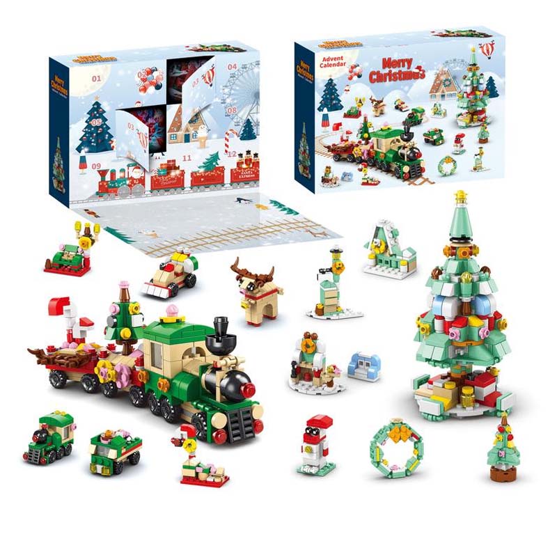 2024 Christmas Building Blocks Gift Box