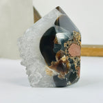 Amethyst Cluster Polished Crystal Point Rough Stone OOAK