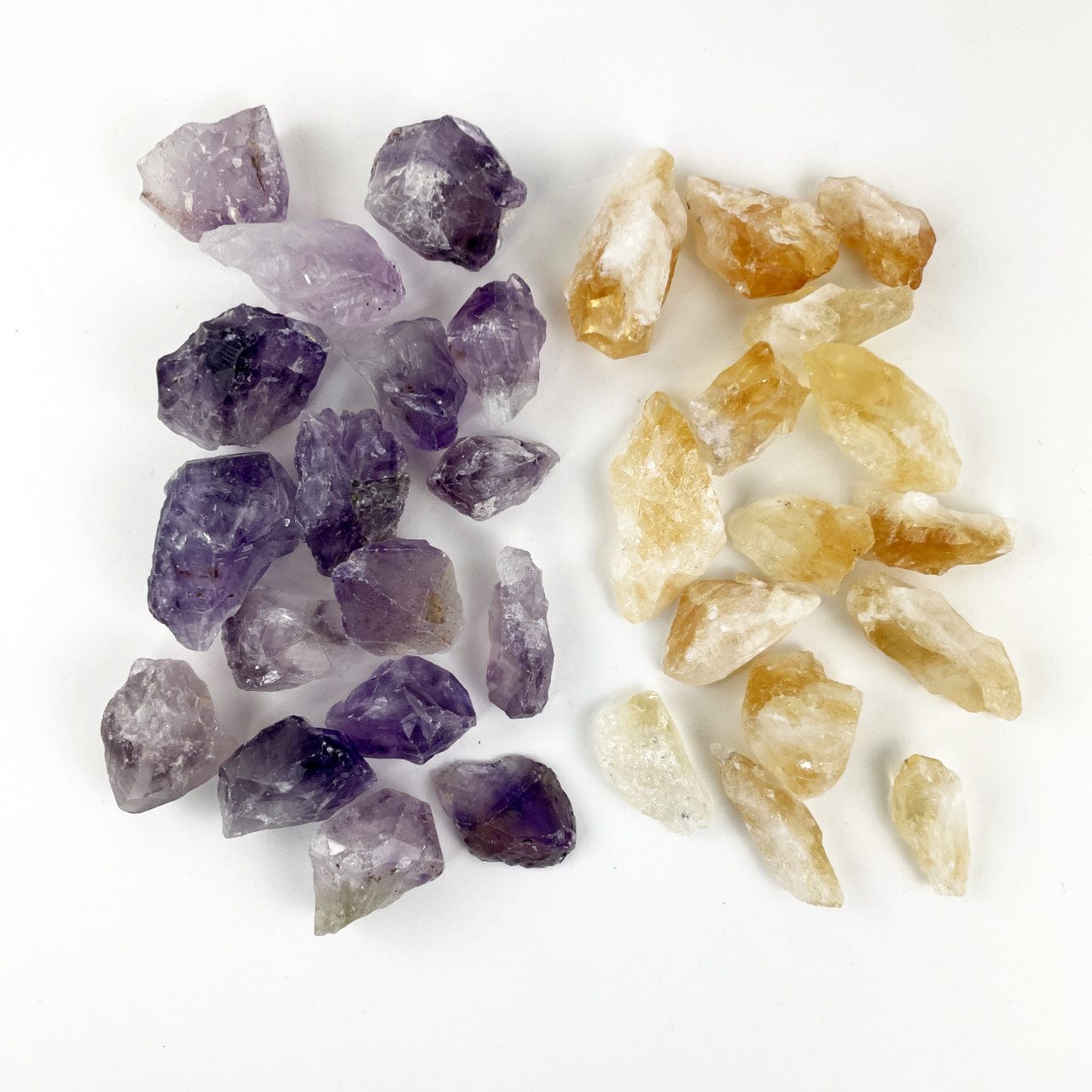 Amethyst or Citrine (Golden Amethyst) By the Piece