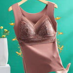 2-in-1 Built-in Bra Thermal Underwear