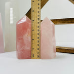 Rose Quartz Polished Crystal Points YOU CHOOSE