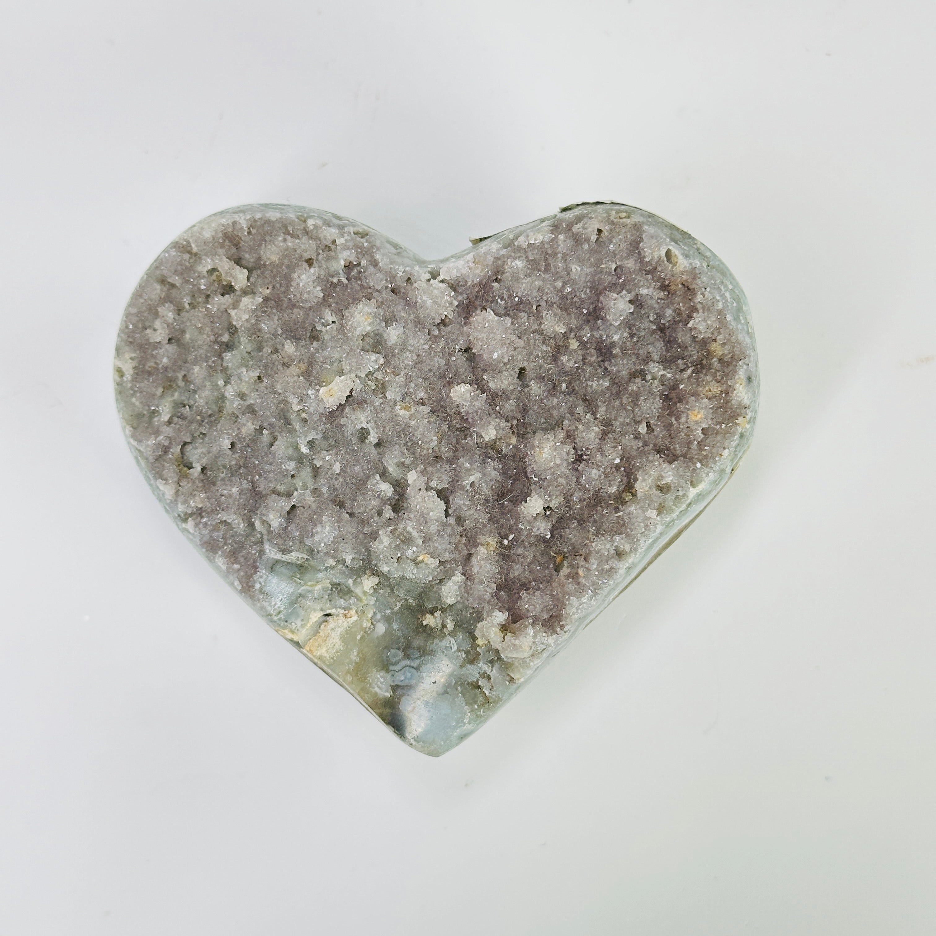 Amethyst Crystal Heart One-of-a-Kind