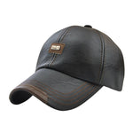 New Trendy Leather Cap