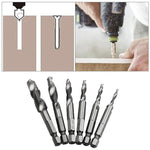 Multifunctional One-Piece Tap Drill Bits 6PCS (M3 - M10)