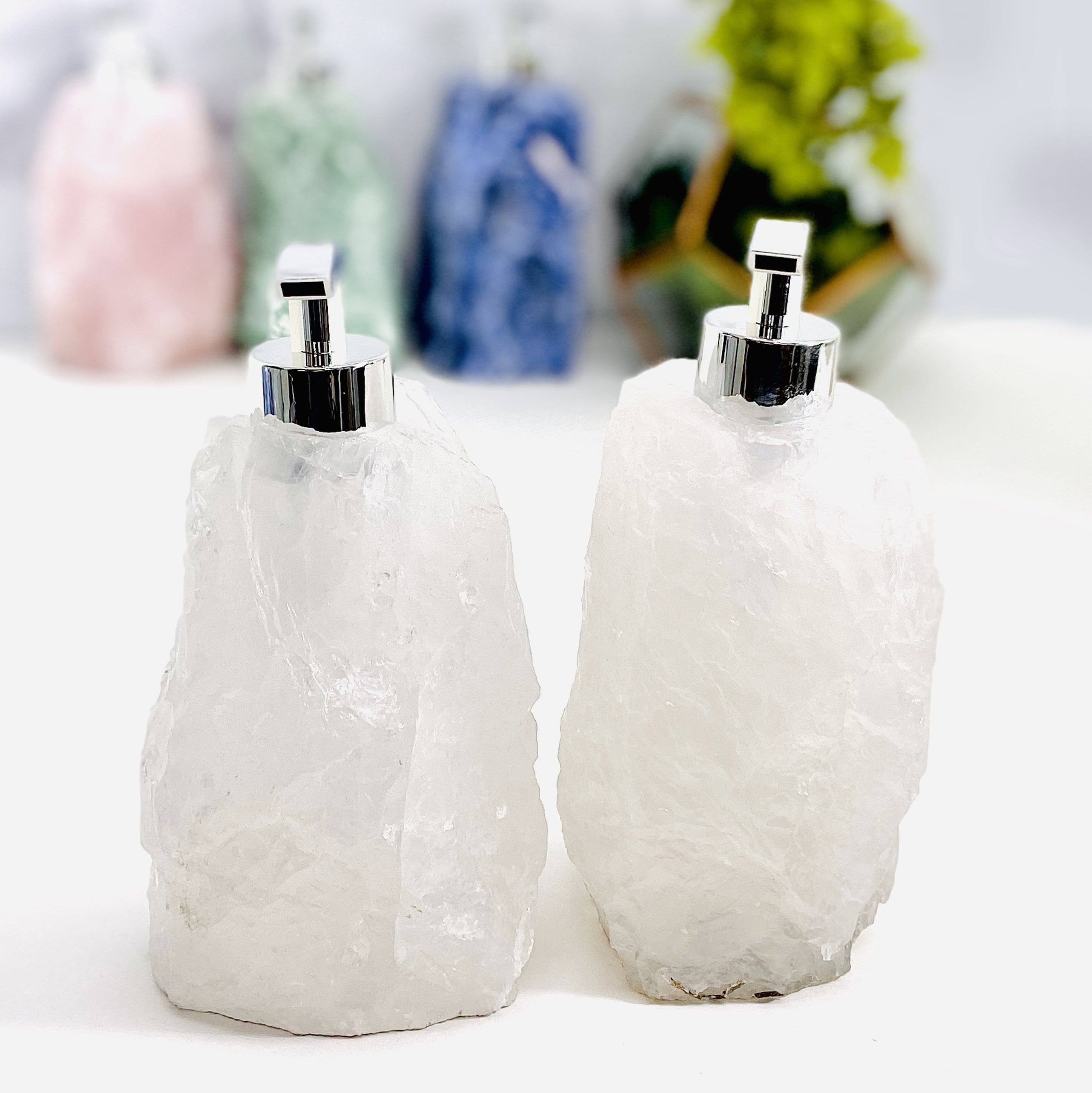 Gemstone Soap Dispenser