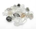 5 Tiny Tibetan Crystal Quartz Double Terminated Points (RK37B1-02)