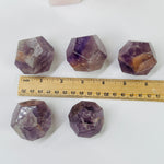 Amethyst Crystal Dodecahedron YOU CHOOSE