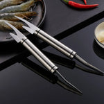 Stainless Steel Shrimp Whisker Peeler Tool