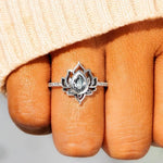 Begin Again Lotus Ring