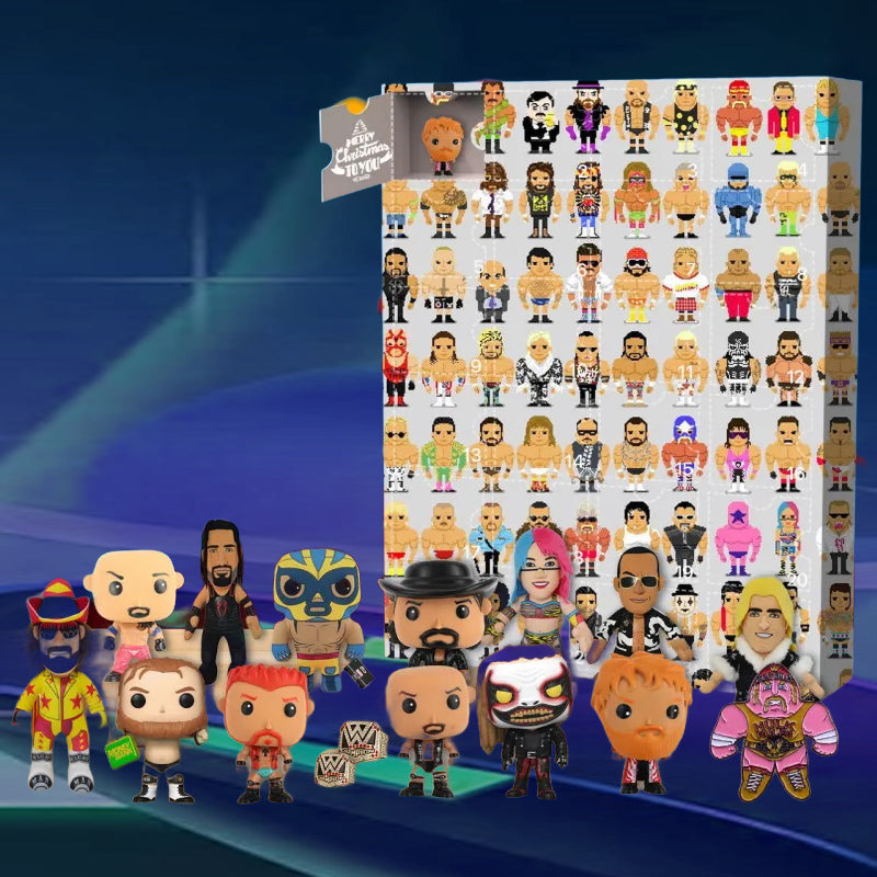 WWE Advent Calendar -- The One With 24 Little Doors