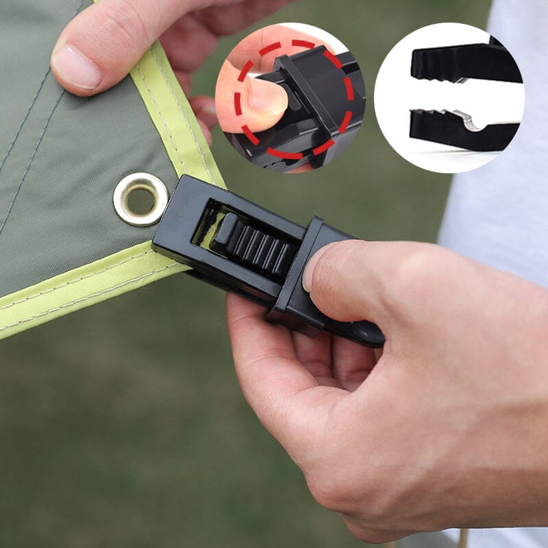 Adjustable Heavy Duty Lock Grip for Tarp & Shade Cloth