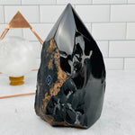 Black Obsidian Crystal Semi Polished Points - By Weight -