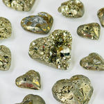 Pyrite Crystal Heart