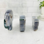 Agate Druzy Wildlife Set - YOU GET ALL