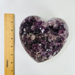 Amethyst Crystal Heart One-of-a-Kind #2