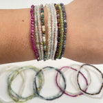 Gemstone Bracelets - 2mm-2.5mm - Faceted Cube High Quality