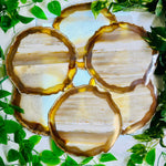 Agate Slice Set - Set of Six Large Grade AA Agate Crystals