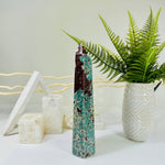 Amazonite Polished Point Crystal Obelisk