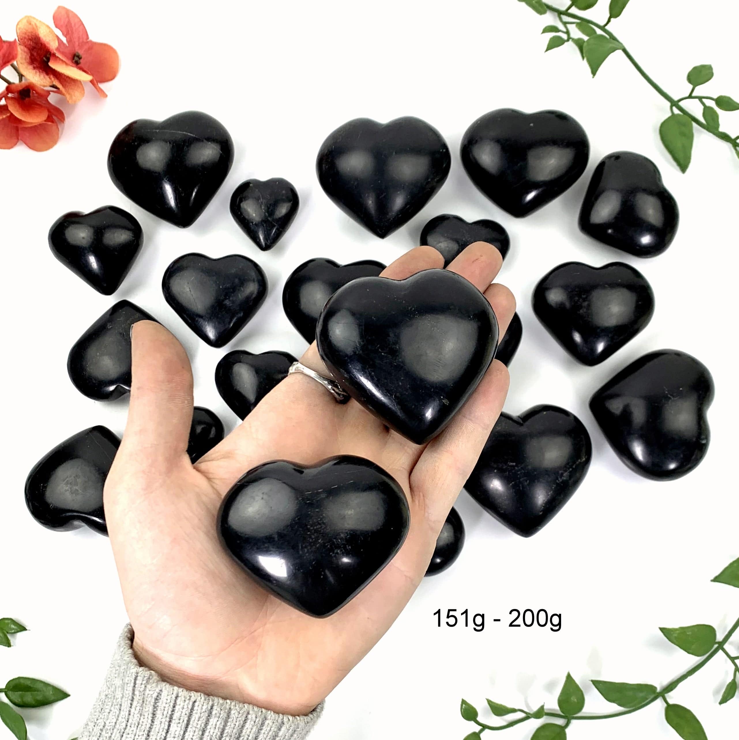 Black Onyx Polished Heart