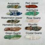 Crystal Gemstone Knives -Medium