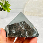 Hematite Semi-Polished Crystal Points - By Weight