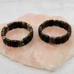 Pietersite Rectangle Bead Bracelet