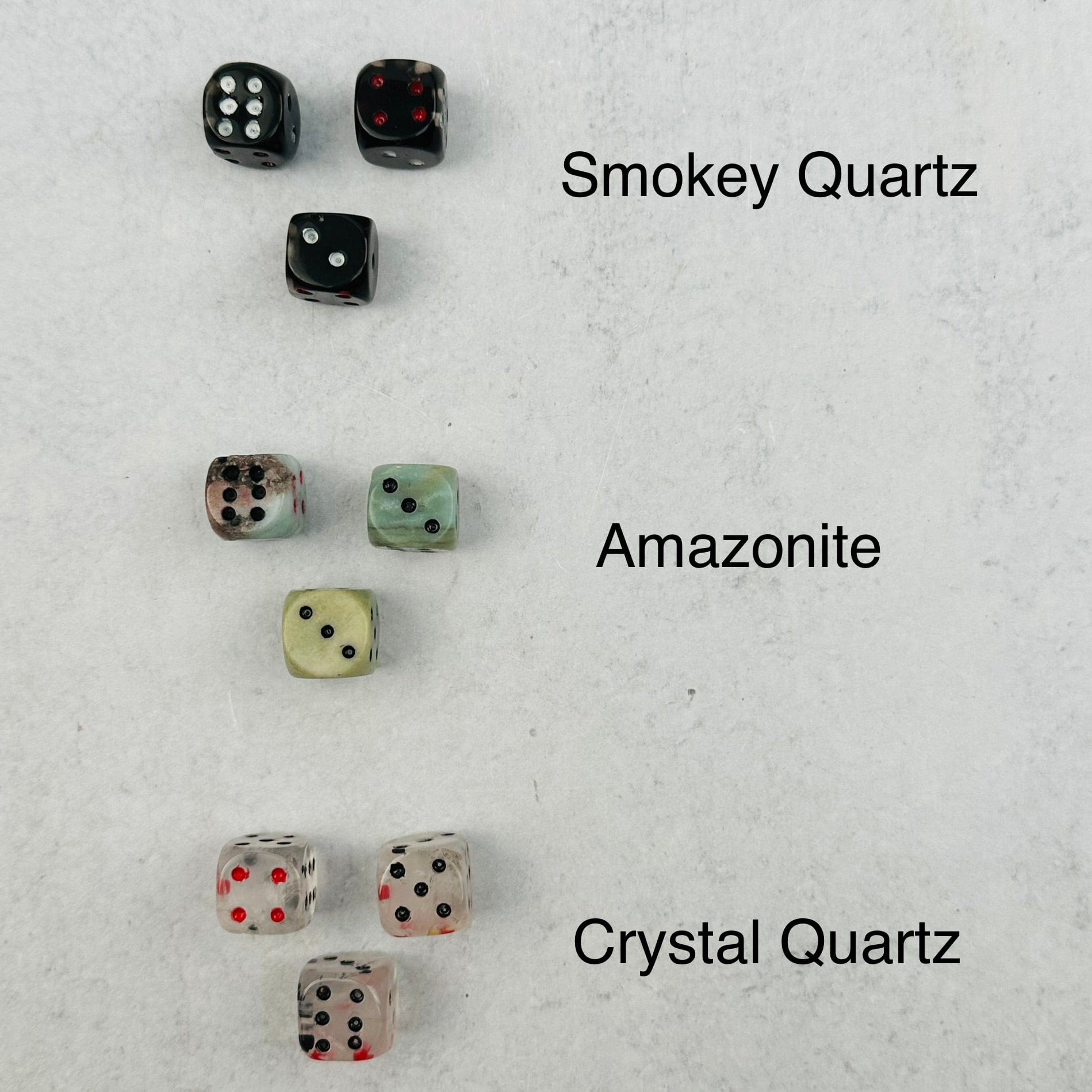 Gemstone Dice - You Choose Stone