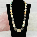 Tumbled Stone Crystal Necklace - You Select Style