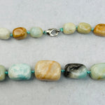 Tumbled Stone Crystal Necklace - You Select Style