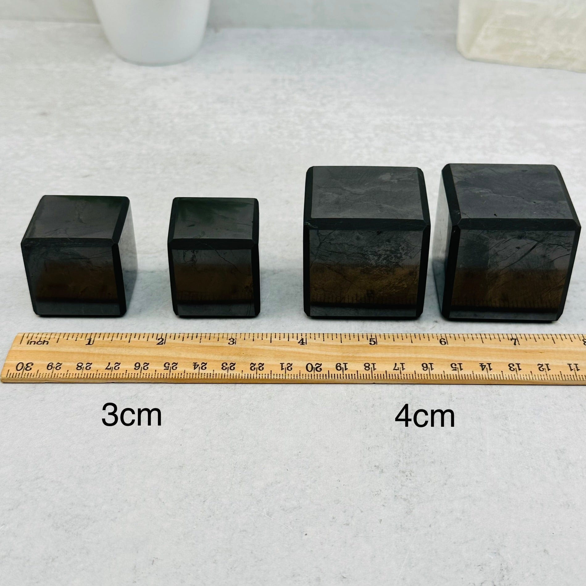 Shungite Cubes - 3cm or 4cm -