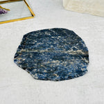 4 pcs Sodalite Free Form Stone Coaster - Crystal Coasters - Set of 4