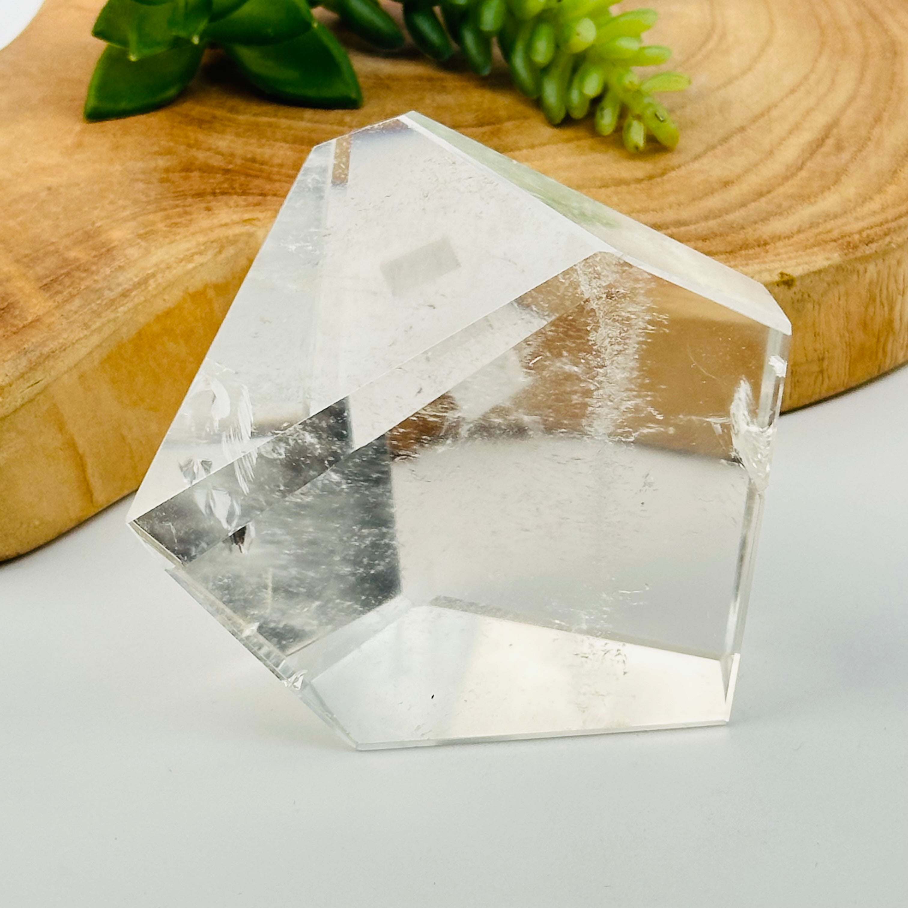 Crystal Quartz Freeform High Quality Polished Crystals from Brazil