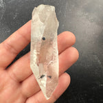 Crystal Quartz Point Rough Jumbo Size - Drilled