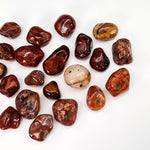 Carnelian Tumbled Gemstones - 1lb - Medium Size (TS-15b)