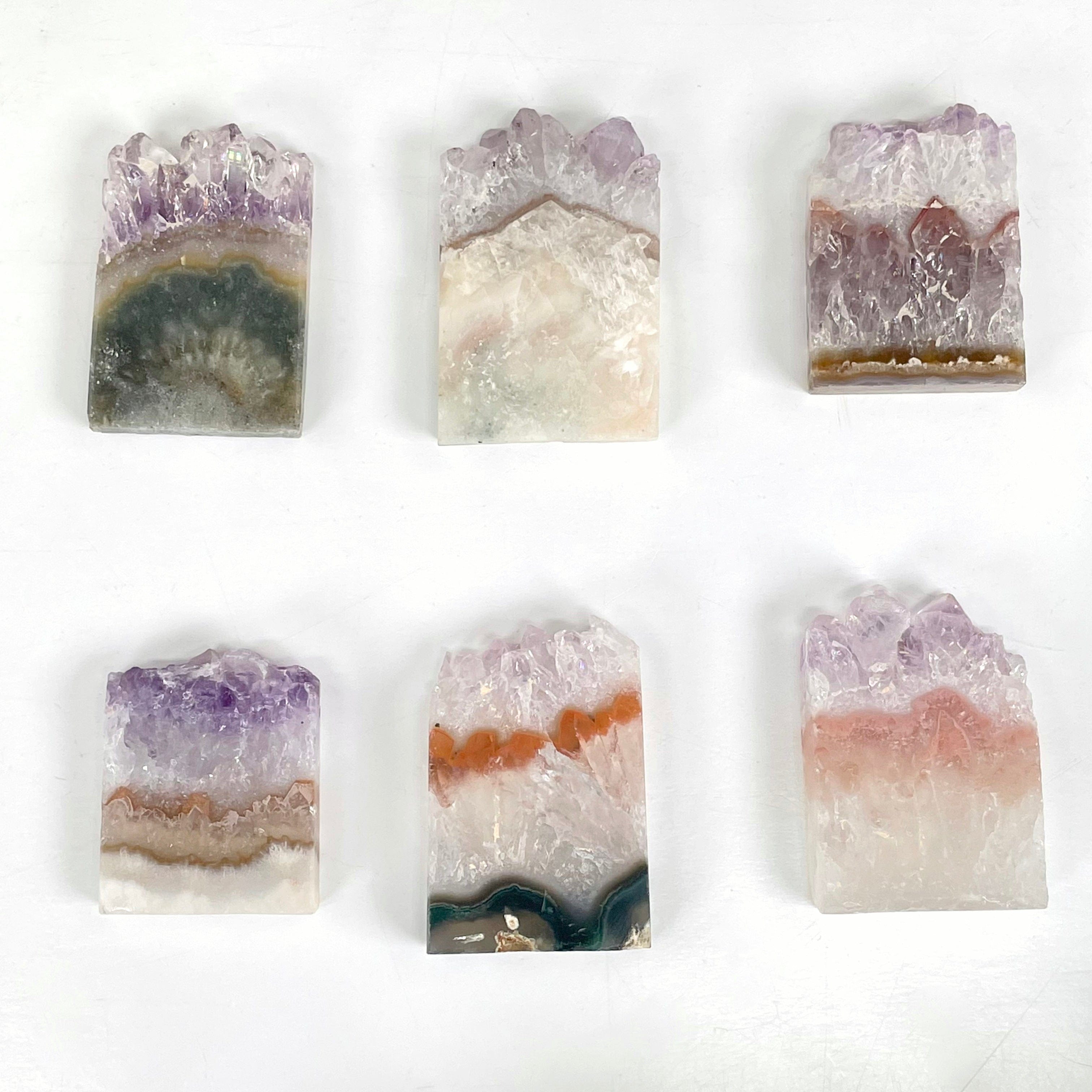 Amethyst Druzy Slices