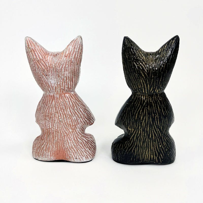 Cat Buddha - Black or White Cat -