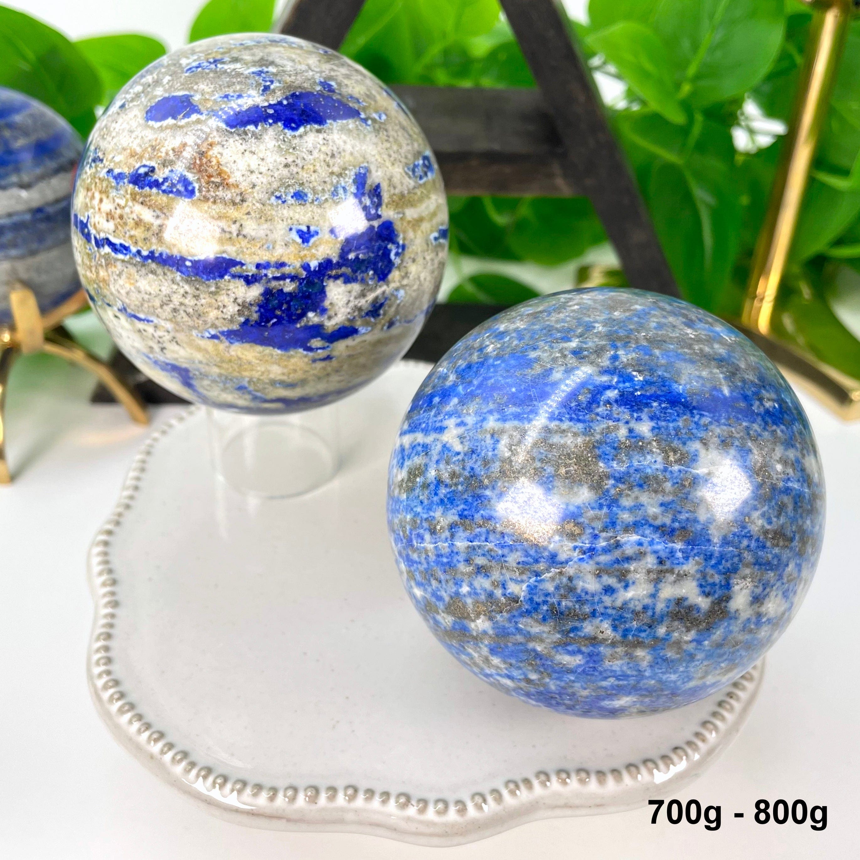 Lapis Lazuli Polished Spheres - By Weight