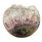 Amethyst Agate Crystal Sphere - Large Sphere - OOAK -