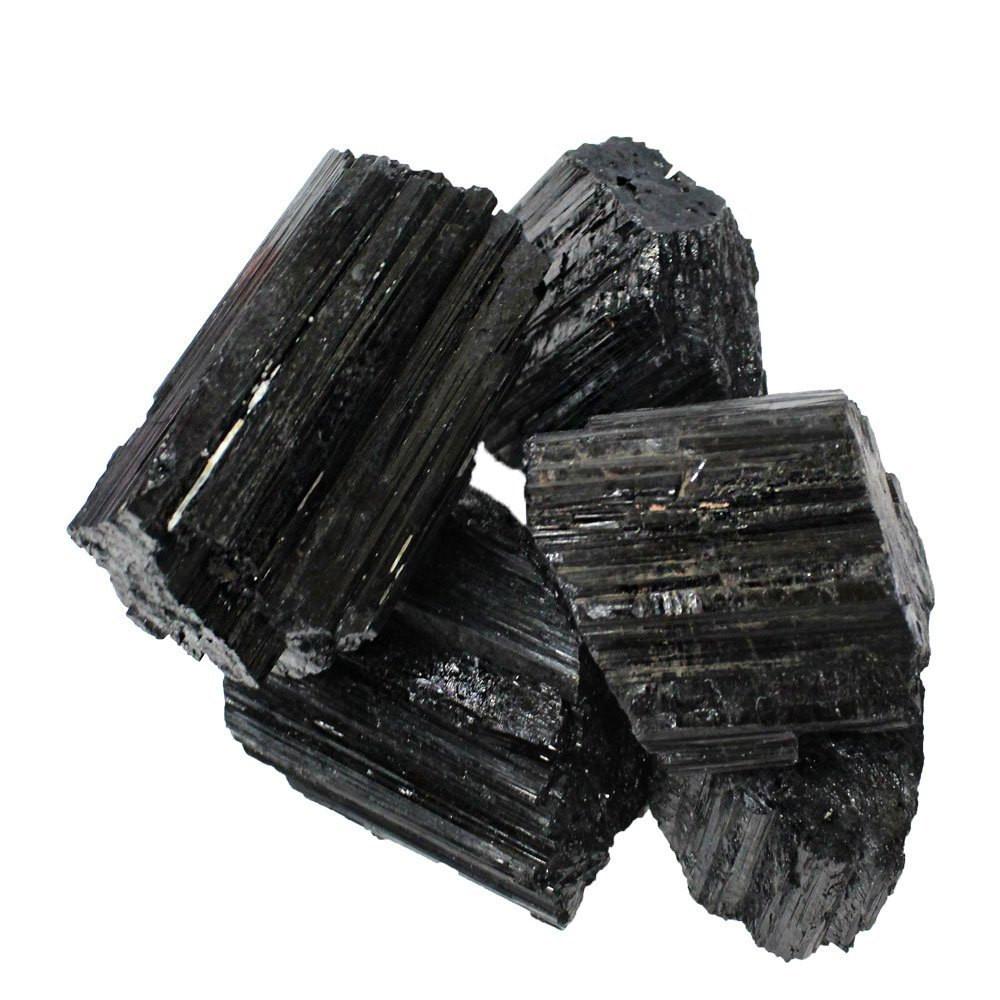 Black Tourmaline Chunk- Large - Reiki - Chakra - 1/2lb - 1lb - (OB10B12) (BIN-03)