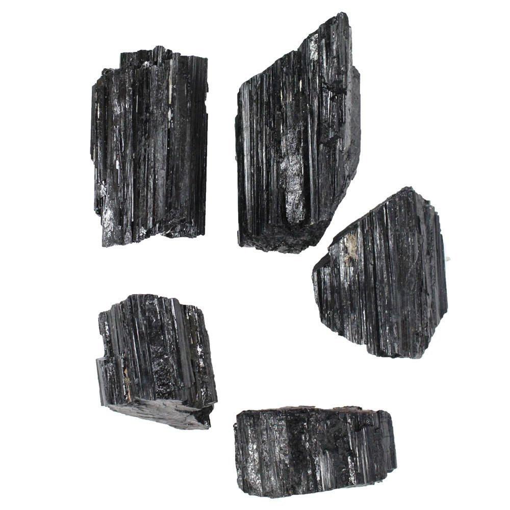 Black Tourmaline Chunk- Large - Reiki - Chakra - 1/2lb - 1lb - (OB10B12) (BIN-03)